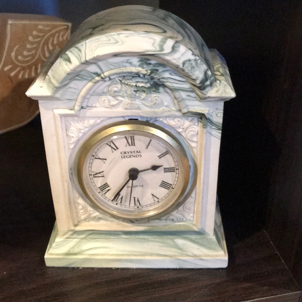 Marble Ansley Clock